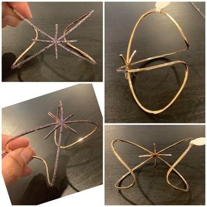 ‼️FREE‼️Stunning Stars x Criss Cross Bracelet